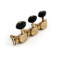 GERONIMO MATEOS SELMER STYLE MACHINE HEADS BRASS EBONY BUTTONS