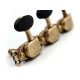 GERONIMO MATEOS SELMER STYLE MACHINE HEADS BRASS EBONY BUTTONS