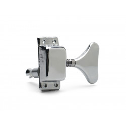 OLD STYLE 2 X 2 BASS TUNER Y BUTTON CHROME