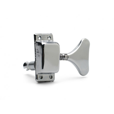 OLD STYLE 2 X 2 BASS TUNER Y BUTTON CHROME