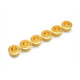 GOTOH BUSHING ADAPTATER GOLD (6.35/10.00mm)