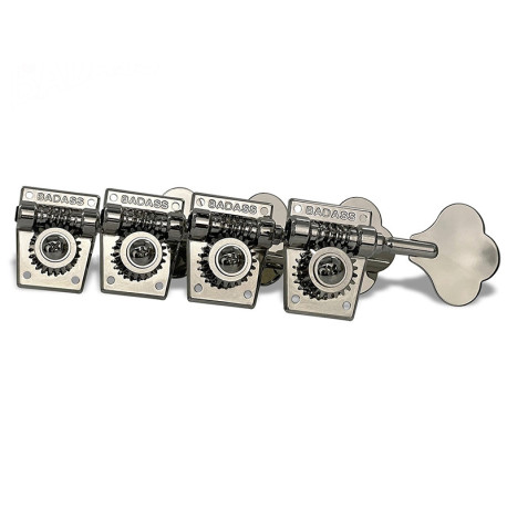 LEO QUAN® BADASS OGT™ MACHINE HEADS FOR BASS 1:22 RATIO 4x1 NICKEL