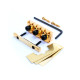 GOTOH LOCKNUT 43mm VISSE DESSUS GOLD