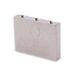 ORIGINAL NICKEL PLATED BRASS BLOCK 37mm