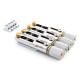 APOLLO MUSIC PARTS® SINGLE TUNING HEADLESS BASS BRIDGE CHROME