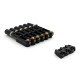 APOLLO MUSIC PARTS® SINGLE TUNING HEADLESS GUITAR BRIDGE BLACK