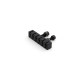 RIVIERA® PIÈCE DE TÊTE 6 CORDES GUITARE HEADLESS NOIR