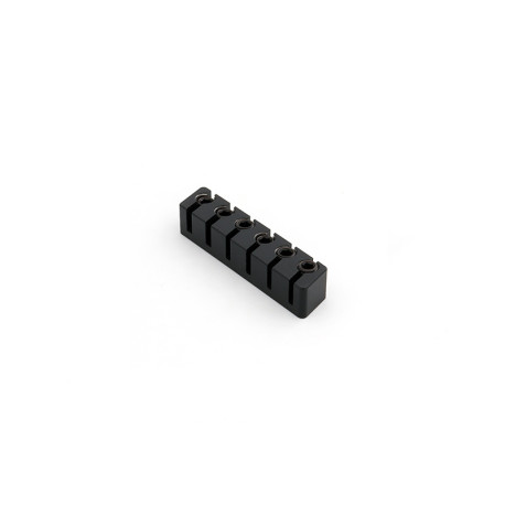 RIVIERA® PIÈCE DE TÊTE 6 CORDES GUITARE HEADLESS MULTIDIAPASON NOIR