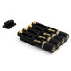 APOLLO MUSIC PARTS® PONTET INDIVIDUEL BASSE HEADLESS NOIR