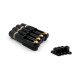 APOLLO MUSIC PARTS® PONTET INDIVIDUEL BASSE HEADLESS NOIR