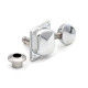 DER JUNG® MACHINE HEADS OLD STYLE DIAGONAL COVER 6x1 CHROME