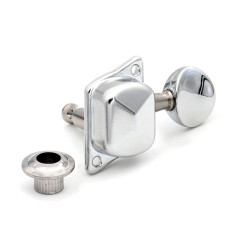 DER JUNG® MACHINE HEADS OLD STYLE DIAGONAL COVER 6x1 CHROME
