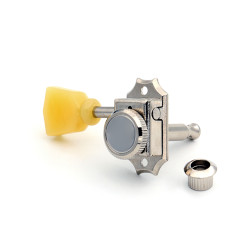 DER JUNG® MÉCANIQUES BLOCABLES STYLE LES PAUL® VINTAGE 3+3 BOUTONS TULIPE NICKEL