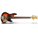 SANDBERG® CALIFORNIA TM4 SUPER LIGHT PAU FERRO FINGERBOARD - 3 TONE SUNBURST