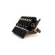 APOLLO MUSIC PARTS® MULTI TREMOLO 6 CORDES NOIR