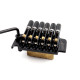 APOLLO MUSIC PARTS® MULTI TREMOLO 6 CORDES NOIR