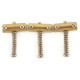 American Vintage Telecaster® Compensated Bridge Saddles, Brass