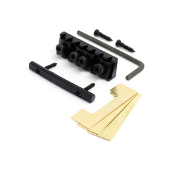 GOTOH® GLN-7 BLOQUE CORDES 7 CORDES 48mm FIXATION PAR DESSUS NOIR