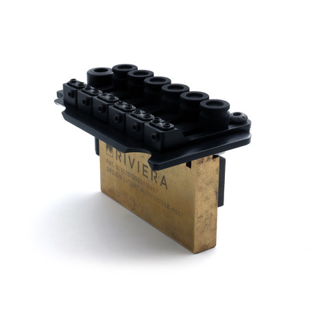 RIVIERA® GUITAR TREMOLO BRIDGE BLACK
