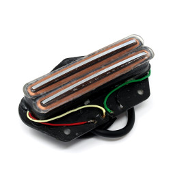 SP CUSTOM® HUMBUCKER RAIL PICKUP TELE® SIZE KHOBOLT BRIDGE TRANSPARENT