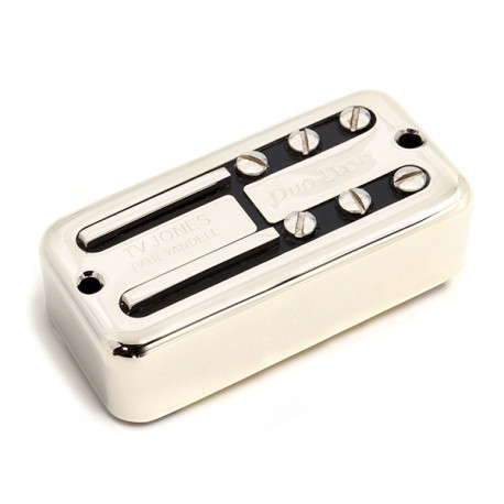 TV JONES PAUL YANDELL DUO-TRON BRIDGE UNIVERSAL MOUNT NICKEL