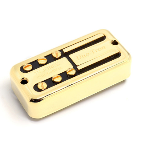 TV JONES PAUL YANDELL DUO-TRON NECK UNIVERSAL MOUNT GOLD