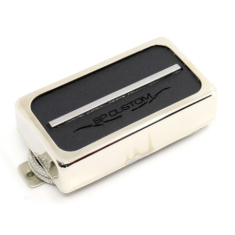 SP CUSTOM® MICRO CHARLIE CHRISTAN FORMAT HUMBUCKER CAPOT OUVERT NICKEL