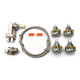 ALL PARTS® KIT DE CÂBLAGE SG® (POT CTS®, SWITCH ET JACK SWITCHCRAFT®)