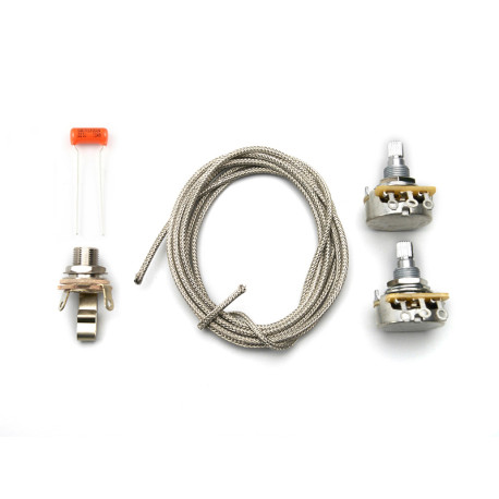 ALL PARTS® KIT DE CÂBLAGE LES PAUL® JUNIOR (POT CTS®, JACK SWITCHCRAFT®)