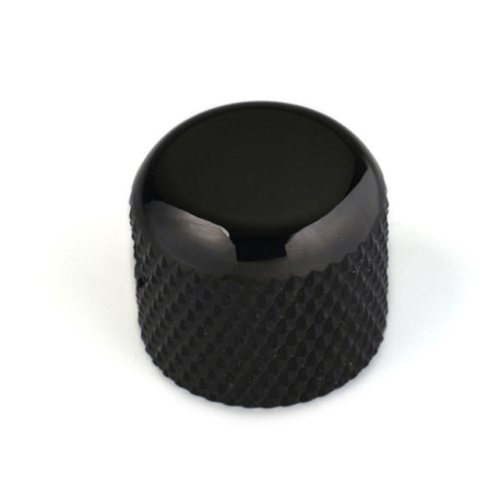 SHORT DOME KNOB BLACK 15.8 X 19 (2)