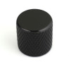 FLAT TOP KNOB POUR P.BASS ET TELE BLACK 6.35mm (FOR SOLID SHAFTS) (2)