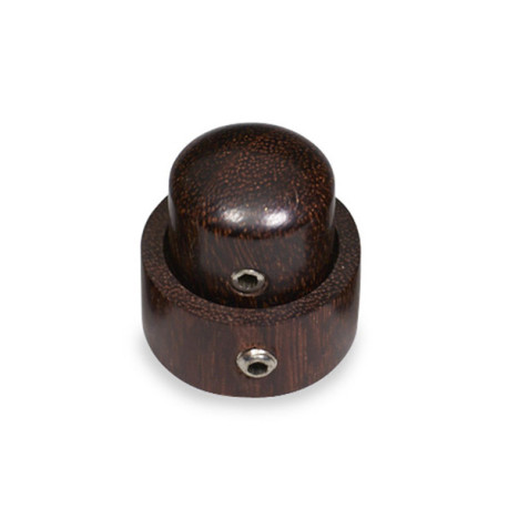 ROSEWOOD ACOUSTIC MIDI STACKED KNOBS (SET OF 3)