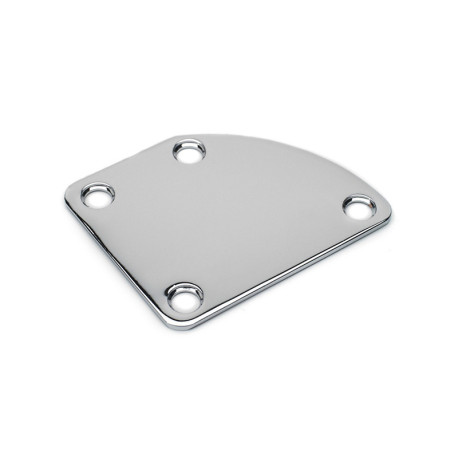 PLAQUE DE MANCHE COURBE TYPE FENDER® ELITE® / DELUXE® CHROME