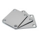 NECK PLATE STANDARD CHROME (BULK 3PCS)