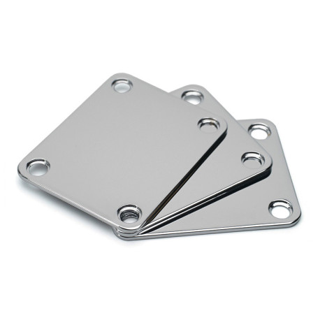 NECK PLATE STANDARD CHROME (BULK 3PCS)
