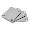 NECK PLATE STANDARD CHROME (BULK 3PCS)