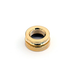 END PIN FOR FISHMAN® STYLE TUBE JACK INCH THREADED GOLD