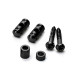 GOTOH® RG15 / RG30 STRING RETAINER CYLINDER BLACK (2pcs)