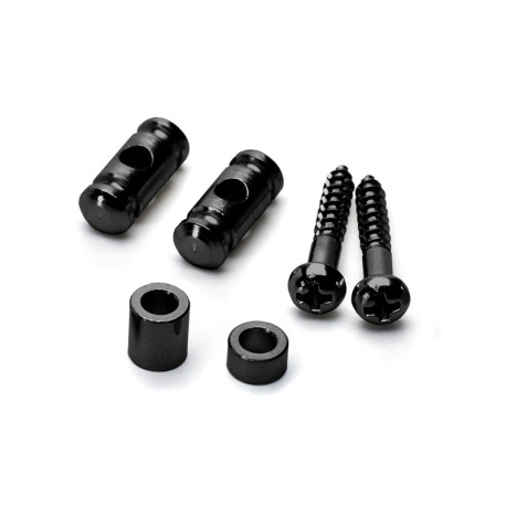 GOTOH® RG15 / RG30 STRING RETAINER CYLINDER BLACK (2pcs)