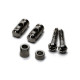 GOTOH® RG15 / RG30 STRING RETAINER CYLINDER COSMO BLACK (2pcs)