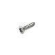 ALL PARTS® VIS PLAQUE DE PROTECTION TYPE FENDER® INOX (100pcs)