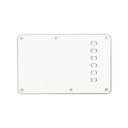 TREMOLO PLATE WHITE 1-PLY E-E 54mm