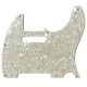 ALL PARTS® PICKGUARD FOR TELE® 8 HOLES 2.54mm THICK 4 PLY PARCHMENT PEARL