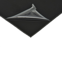 ALL PARTS® PICKGUARD BLANK 30 x 45cm x 2.28mm 1 PLY BLACK MAT