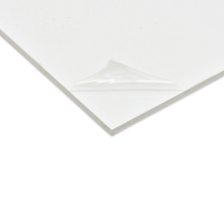 ALL PARTS® PICKGUARD BLANK 30 x 45cm x 2.28mm 1 PLY WHITE