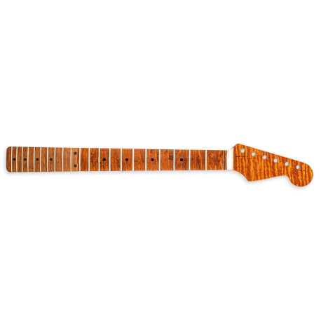 DISCONTINUED ! ALL PARTS® NECK STRAT® ROASTED FLAME MAPLE AAA+