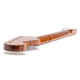 ALL PARTS® ÉDITION LIMITÉE MANCHE STRAT® ÉRABLE TORRIFIÉ FLAMMÉ AAA+ CELLULO