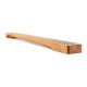 ALL PARTS® LIM. EDIT. HALF PADDLE NECK SQUARE HEEL ROASTED FLAME MAPLE UNFINISED
