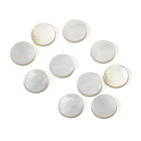 DOTS 10mm MOTHER OF PEARL (Bulk 10pcs)