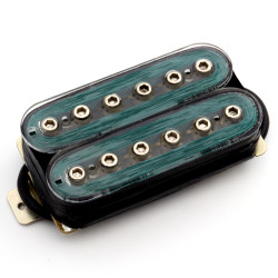 SP CUSTOM® HEAT CRUSHER HUMBUCKER PICKUP BRIDGE BLUE WIRE TRANSPARENT NO COVER